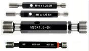 Metric Thread Plug Gauges Go No Go Class 6H Size M24 x 0.5 Code P9023-M24-6 With UKAS Certificate of Calibration image