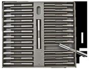Deltronic PPM25 Class X Pin Gauge Sets. 0.0025mm Steps Code PPM25-9.835-16.1925 Range 9.8350 - 16.1925mm image