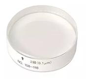 Optical Flat, 12mm D=45mm, 0,1µm 158-118
