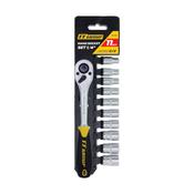 Socket Set 11 Pcs 1/4'', F.F. Group image