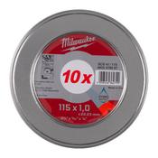 Milwaukee Thin Metal Cutting Discs 115mm PRO