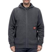 Milwaukee Gridiron Full Zip Hoodie Grey
