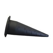 Nozzle 38 mm, Abs Plastic, Black