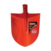 Ground Shovel With Curved Blade, Red Color, 3/ 5