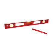 Level With 3 Vials B.T. Alum 50 Cm Red L53