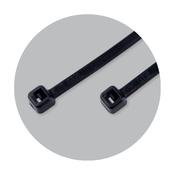 Cable Ties, Black, 200 mm X 2,5 mm (100Pcs) image