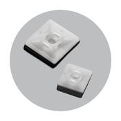 Self Adhesive Cable Tie Mounts, 28 X 28 mm Upto 4.8 (100Pcs)