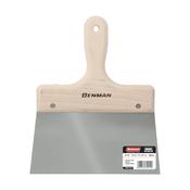 Stainless Steel Spatula, Wooden Handle, 200 mm