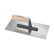Stainless Steel Smooth Trowel, Wooden Handle, 120 X 280 image
