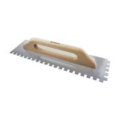 Stainless Steel Square Notched Trowel 08 X 08, 130 X 480 image
