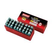 Letter Steel Stamps, 6.00 mm(1/4''), (27Pcs)