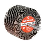 Spindle Mounted Flap Wheel. Cloth. 50 X 30 X 6 mm. P080. image