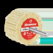 Spindle mounted flap wheel felt 50 x 30 x 6 mm