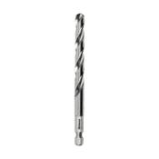 Hss Drill Bit, Fully Ground, Hex 1/4" image