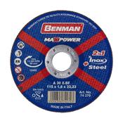 Cutting Disc, For Steel &amp; Inox, Maxpower 230 X 2.5 mm