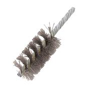 Tube Brush, Crimple Wire 0.3 mm, Brass Coated, 28 mm