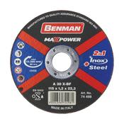 Cutting Disc, For Steel &amp; Inox, Maxpower 115 X 1.2 mm image