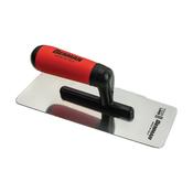 Venetian Trowel Top Line Inox Mirror Polished Rubber Handle 200 X 080 mm image