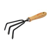 With Wood Handle, 3-Teeth