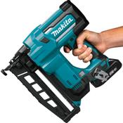16G Brad Nailer with 2x 5.0Ah batts and DC18RC charger in a Makpac case image
