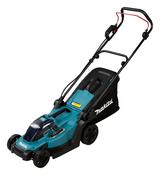 Makita 18V LXT Lawnmower 33cm with 1x 5.0Ah batteries and DC18RC charger image