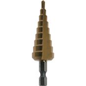 Step Drill Bit Straight Flute TiN 4-12mm 1 pcs image