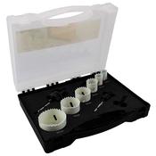 8 Piece Plumbers Holesaw Kit 19-57mm