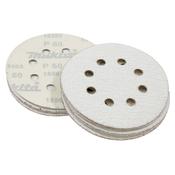 Velcro White Abrasive Disc for Paint 125mm 60G 10 Pack image