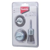 Wire Brush Set For Drill 1/4 Shank 3 pcs image