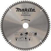 MAKITA TCT SAW BLADE 260MMX80T MULTIPURPOSE image