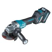 40V Max Xgt Brushless Angle Grinder 115Mm (Paddle Switch) With 2 X 2.5Ah Batteries And Dc40Ra Charger With Adp10 Adapter image