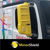 Mercedes Actros 4 / Arocs / Antos Narrow Cab (2.3m) MirrorShield - Super Strong Mirror Guard / Protector (Pair)