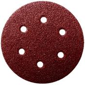 Velcro Red Abrasive Disc for Paint 150mm 80G 10 Pack image