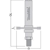 Biscuit Joiner TCT 38mm x 4mm 1/4 1 pc
