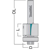 Bearing Guide Edge TCT 19mm x 12mm 1/4 1 pc image