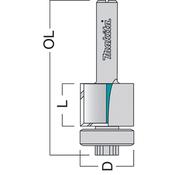 Bearing Guide Edge TCT 6mm x 12mm 1/4 1 pc image