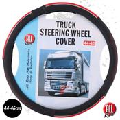 Truck Steering Wheel Cover Black/Red 44/46 image