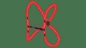 Ultralight Rechargeable Lighted Rope Vest