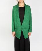 Glenross Waterfall Cardigan Green Marl