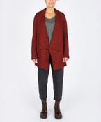 Glenross Waterfall Cardigan Sable Marl