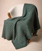Aran Throw Fern Marl image