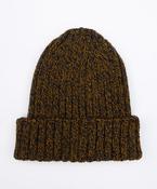 Ribbed Merino Hat Desert Marl