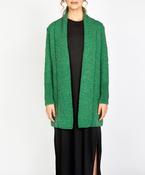 Kilcoole Textured Coatigan Green Marl