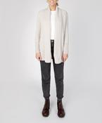 Kilcoole Textured Coatigan Silver Marl