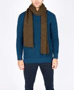 Ribbed Merino Scarf Desert Marl