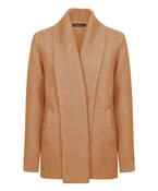 Womens Sutton Cable Cardigan Sandstorm