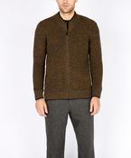 Rockbrook Zipped Ribbed Cardigan Desert Marl image