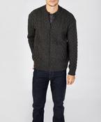 Ardross Aran Cardigan Graphite image
