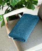 Moss Texture Throw Aquamarine