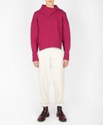 Wilde Slouchy Funnel Neck Sweater Bramble Berry image